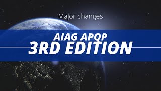 Changes to AIAGs APQP 3rd edition in 150 seconds [upl. by Dewie]