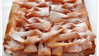 Bugie chiacchiereRICETTA SEMPLICE e VELOCE per CARNEVALE [upl. by Akiram]