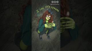 I like rusty spoons 🥄🥗 saladfingers [upl. by Miculek411]