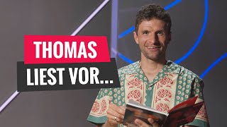 Thomas Müller liest am Vorlesetag aus seinem neuen Kinderbuch vor [upl. by Pitchford446]