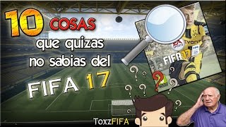 FIFA 17  10 cosas que quizás no sabías para novatos [upl. by Burty992]