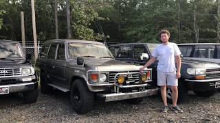 JDM 1985 Toyota Land Cruiser HJ60 Overview RHD [upl. by Erlinna]