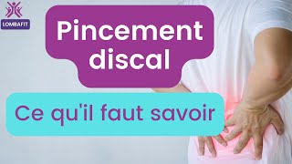 Pincement discal  Symptômes et traitement [upl. by Urba]