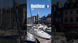 Walk in Honfleur 🇫🇷 Normandy ⚓️ Visit the Town Market and the Harbour honfleur normandie travel [upl. by Sverre]