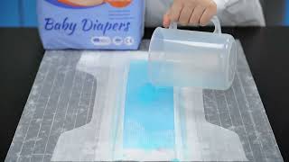 DiaperOK Super slim diapers absorb liquid fast and come with a handy wetness indicator [upl. by Daraj]