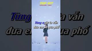 Người Tình Mùa Đông Karaoke shortkaraoke trendkaraoke [upl. by Saibot211]