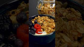 Einfaches Frühstück zum Mitnehmen Granola [upl. by Ennoryt]