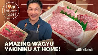 Amazing Wagyu Yakiniku at home  with Nikuichi [upl. by Siskind]