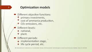 ICSF2024 The postwar perspective of ammonia production in Ukraine [upl. by Vania]