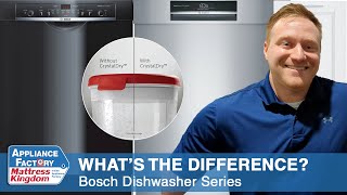 Whats the Difference Bosch Dishwasher Series 2023 [upl. by Babs601]