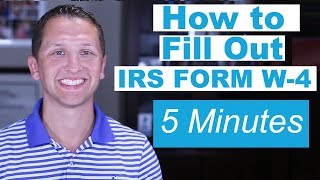 How to Fill Out IRS Form W4 Fast [upl. by Porush]