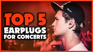 Top 5 Best Earplugs For Concerts 2023 Dont Buy Until You Watch This [upl. by Omarr]