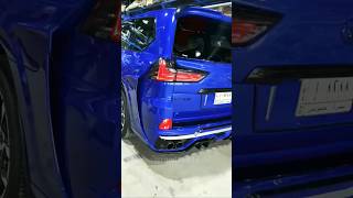 Modified LX 570 Blue  lexus LX 570  foryou shorts shortsvideo cars youtubeshorts [upl. by Esilehs]