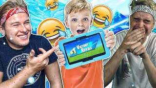 DON EN IK NEMEN HET OP TEGEN DE TABLET JOCHEN  Fortnite Battle Royale ft GameMeneer Nederlands [upl. by Truc]