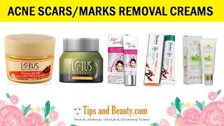 10 Best Acne Scar Removal Creams in India with prices [upl. by Chappy]