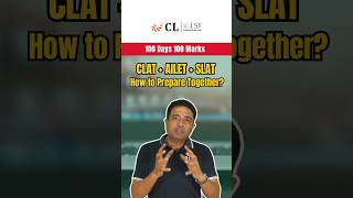 How to prepare CLAT AILET amp SLAT Together clat2025 ailet2025 slat2025 lawentrance [upl. by Arded274]