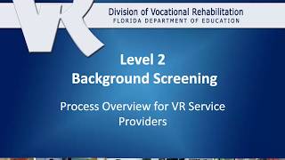 Service Provider Level 2 Background Screening Process [upl. by Liew830]