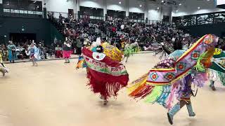 Jr Women’s Fancy  Veterans Muckleshoot Powwow 2024 SNL [upl. by Nairred864]