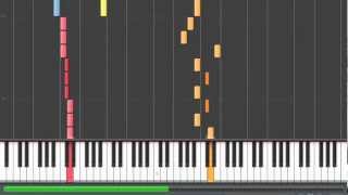 On Her Majestys Secret Service Theme Piano Tutorial Synthesia [upl. by Sutphin]