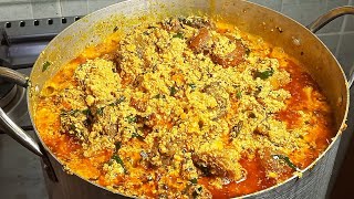 Best Method To Make Egusi Soup  How To Cook Nigerian Super Lumpy Egusi Soup [upl. by Veronique968]