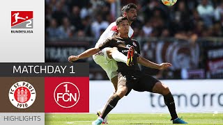 5 Goals to Start  FC St Pauli  1 FC Nürnberg 32  All Goals  MD 1 – Bundesliga 2  202223 [upl. by Einatirb]