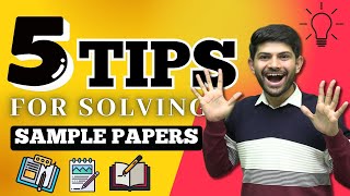 5 Tips for Solving Sample Papers  Mastering Sample Papers  Class 10 202324 [upl. by Danas263]