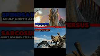 Spinosaurus VS Sarcosuchus WIS shorts trending edit fypシ paleontology jurassicworld paleo [upl. by Oakes331]