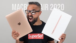 2020 MacBook Air UNBOXING and First Impressions [upl. by Mallory437]