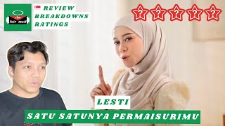 Lesti  Satu Satunya Permaisurimu  MUSIC REVIEW BREAKDOWNS RATINGS [upl. by Shiller]