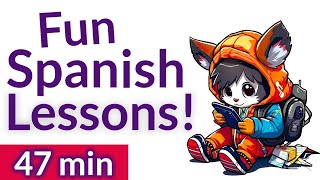 Fun Spanish Lessons for Kids  Homeschool Pop [upl. by Llertnov]