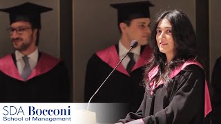 Commencement Speech 2012  FullTime MBA  SDA Bocconi [upl. by Repsac]