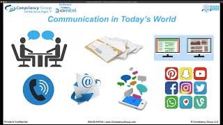 HIPAA Compliant Communications How to communicate with your patients without violating HIPAA [upl. by Bourque106]