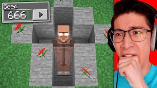 Testing Scary Minecraft Seeds That Are Actually Real [upl. by Jamin]