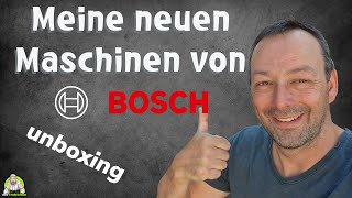 Unboxing Bosch Professional Werkzeug  Meine neuen Maschinen [upl. by Nivek]