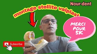 Montage stellite métallique dentaire valplast NoureddineVlogsBr [upl. by Nylesaj]