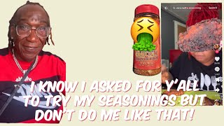 Mrs Netta uses Charles to check people about negative seasoning reviews 🙄 Reaction [upl. by Ramberg]