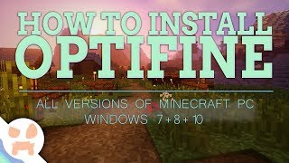 How to Download amp Install Optifine 1122  All Versions Windows [upl. by Hanford]