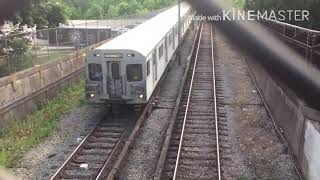 ttc subway action at Montgomery Rd [upl. by Eelydnarb]