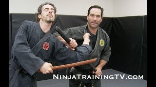 Extremely Effective Hanbo Technique from the Kukishinden Ryu Scrolls [upl. by Chong]