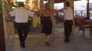 Nafsika Hotel Spiros new dance [upl. by Marolda154]