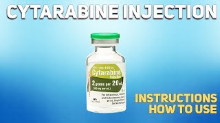 Cytarabine injection how to use Uses Dosage Side Effects Contraindications [upl. by Skinner]