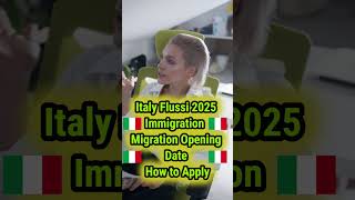 Italys New Immigration Openings for Seasonal Jobs  Seasonal amp NonSeasonal Immigration 2025 [upl. by Pontone302]