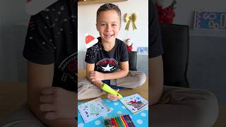 🎄Luca bastelt eine Weihnachtskarte basteln lernen kinder weihnachten diy kidsvideo kreativ [upl. by Dagmar]