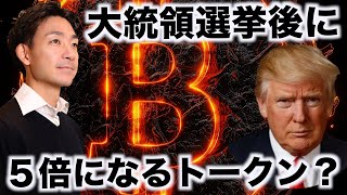 あの仮想通貨が５倍に上昇？大統領選挙が鍵に。 [upl. by Ailaza]