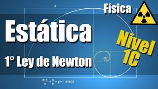 Estática Ejercicios Resueltos Nivel 1C Primera ley de Newton [upl. by Lander]