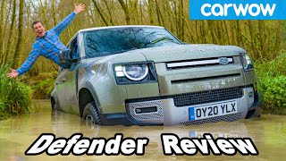 Land Rover Defender 2021 indepth on and offroad REVIEW [upl. by Joachima]