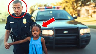 Racist Cop ARRESTS Lonely Black Girl Then Turns Pale When He FINALLY Realizes [upl. by Akitahs762]