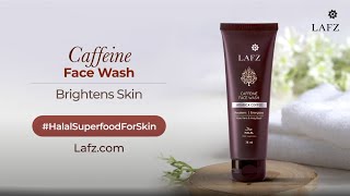 Ban the tan  Lafz Caffeine Face Wash [upl. by Delphine]