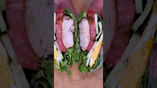 Breadless Sandwiches shorts easyrecipe healthyfood [upl. by Kanal]