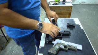 The ReCover Tactical Beretta 92 Series BC2 Grip and Rail System test firing [upl. by Sayer48]